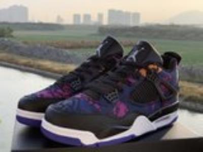 wholesale quality air jordan 4 rush violet model no. 372