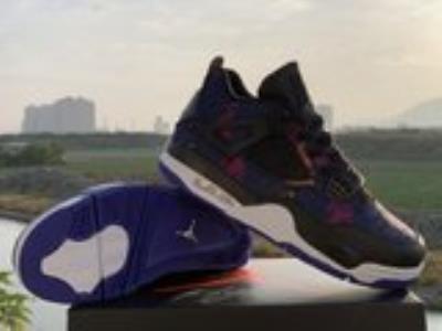 wholesale quality air jordan 4 rush violet model no. 372