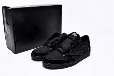 wholesale quality air jordan 1 travis scott x air jordan 1 low og sp black phantom