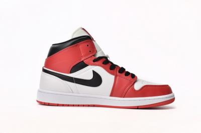 wholesale quality air jordan 1 mid gym red