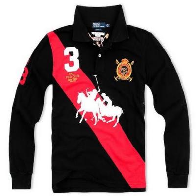 Ralph Lauren men polo shirt-long sleeve No.396